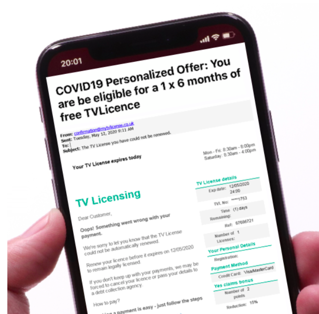 tv license scam