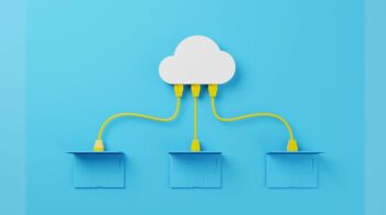 Cloud Storage Graphic Cubit Technology