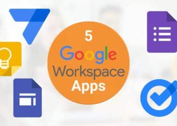 5 google workspace apps