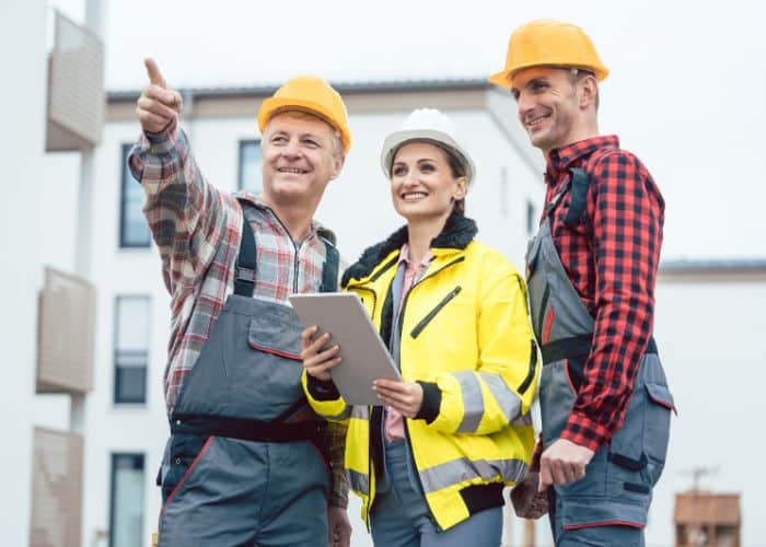 developing project planners on site tablet device